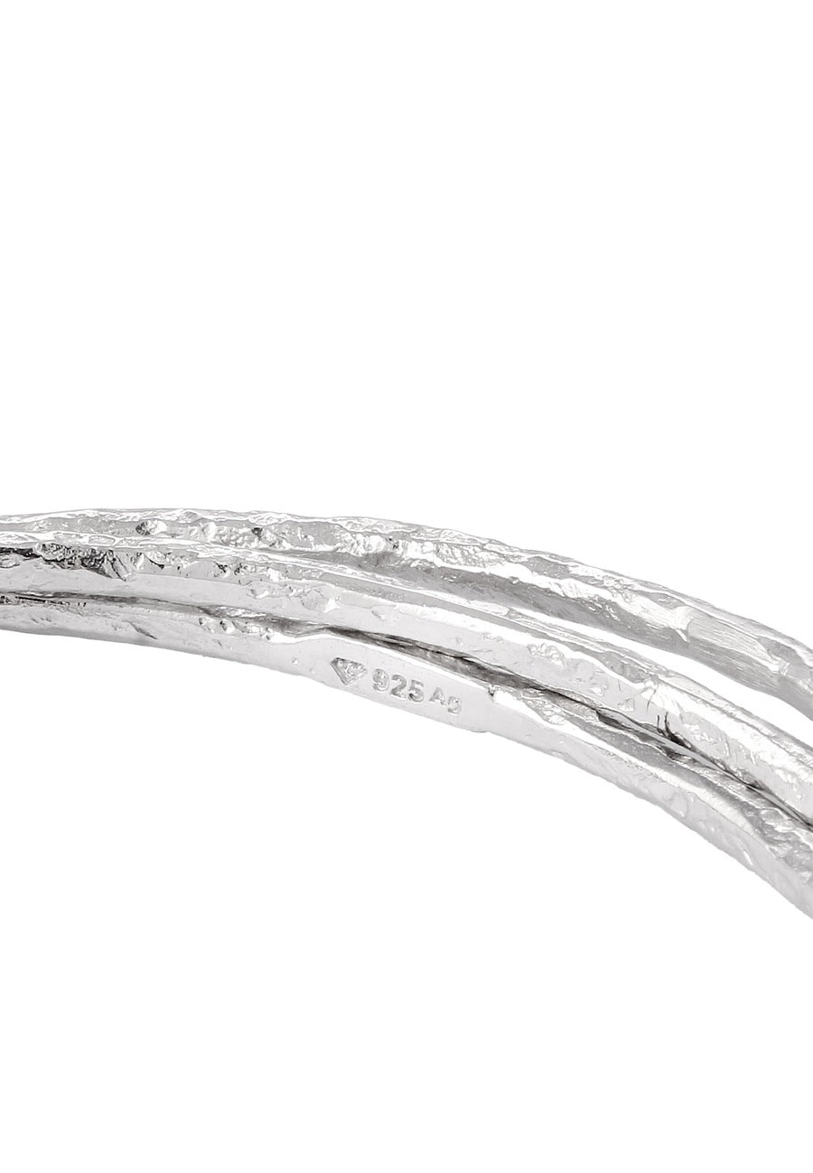 Armreif Dreifach 925 Sterling Silber