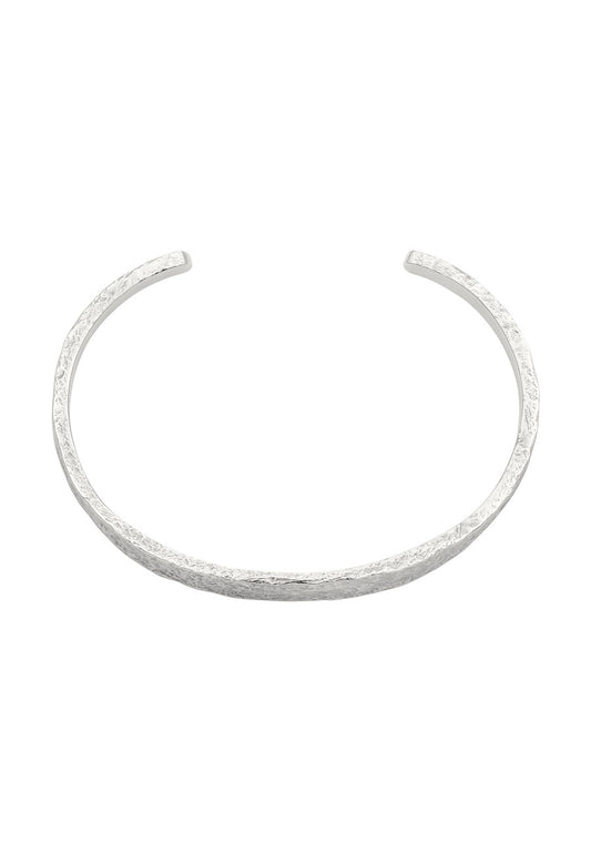Armreif Handgefertigt Used Look 925 Silber