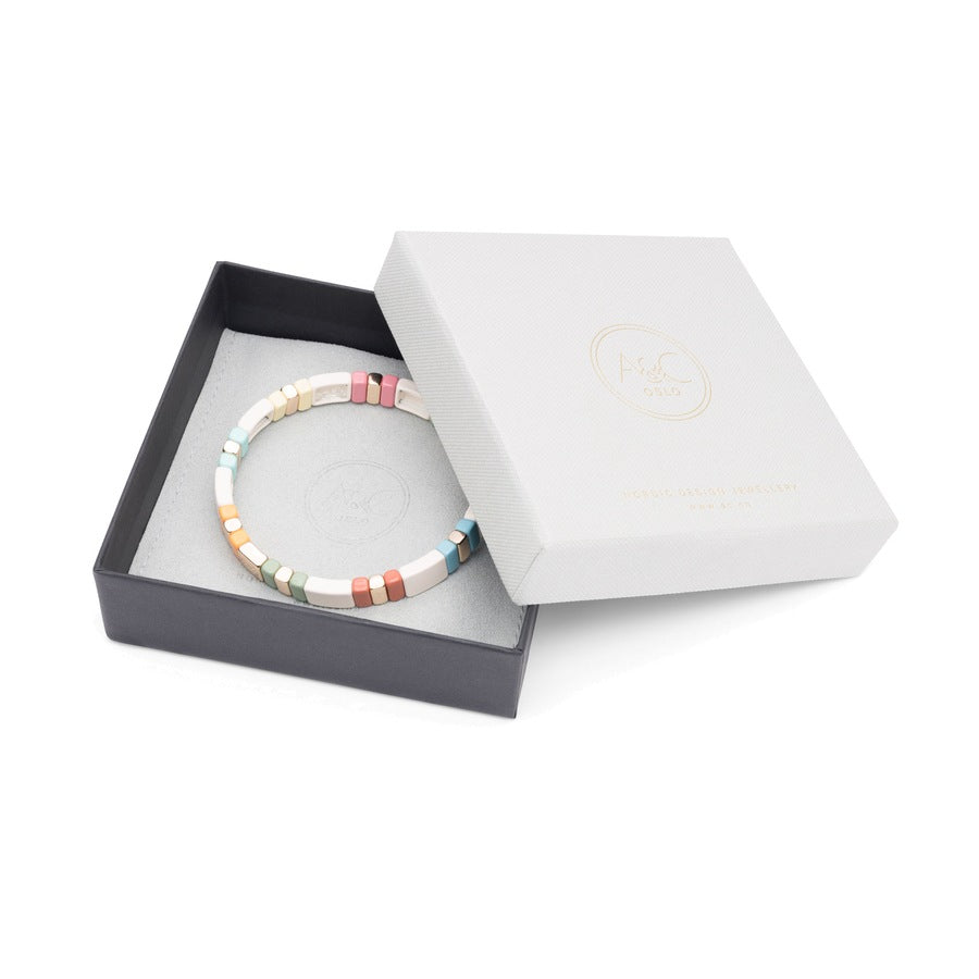 Armband 'Enamel Tiles L'