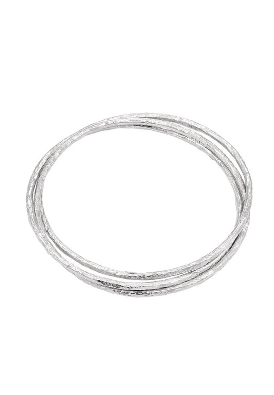 Armreif Dreifach 925 Sterling Silber