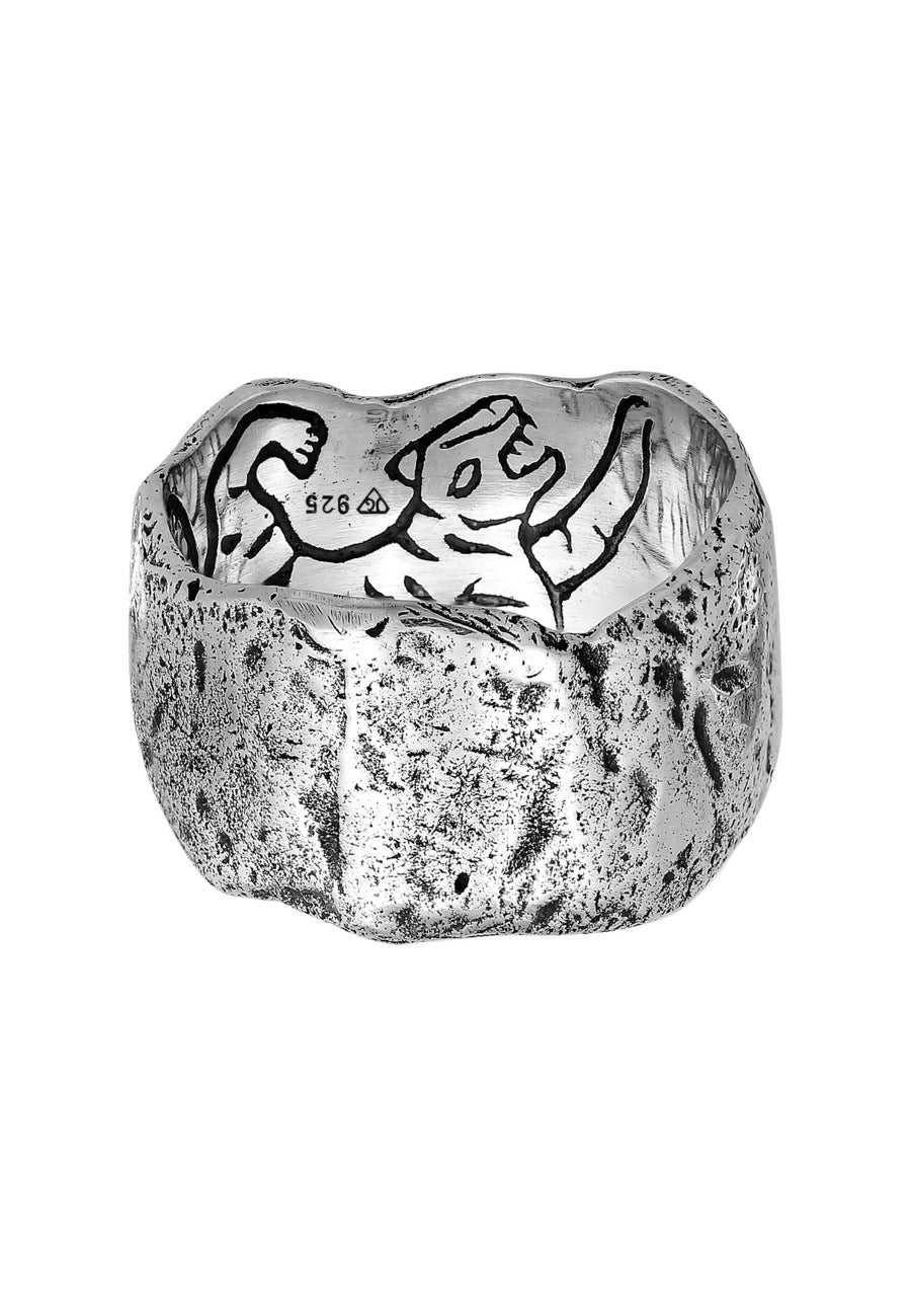 Haze & Glory Bandring - El Tigre Large 925 Silber
