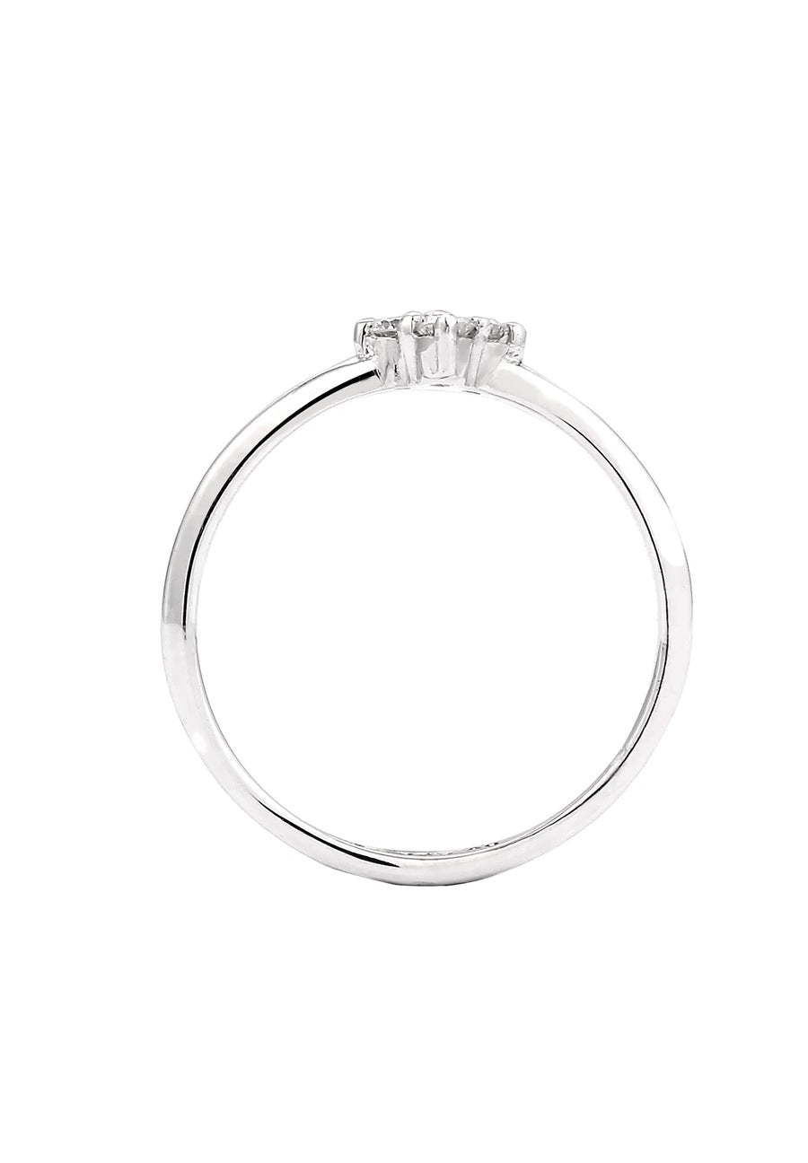 Elli DIAMONDS Lab Grown Diamond Weiß (0.14 ct) 925 Sterling Silber