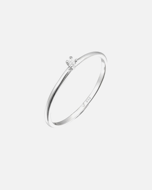 Elli DIAMONDS Verlobung Diamanten Weiß Brillantschliff (0.015 ct) 585 Weißgold