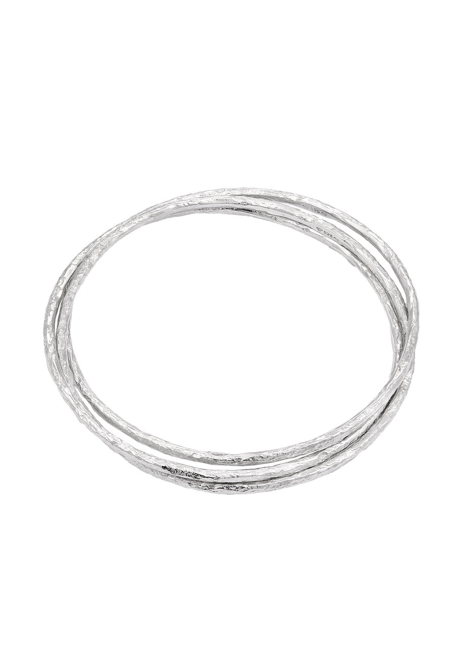 Armreif Dreifach 925 Sterling Silber