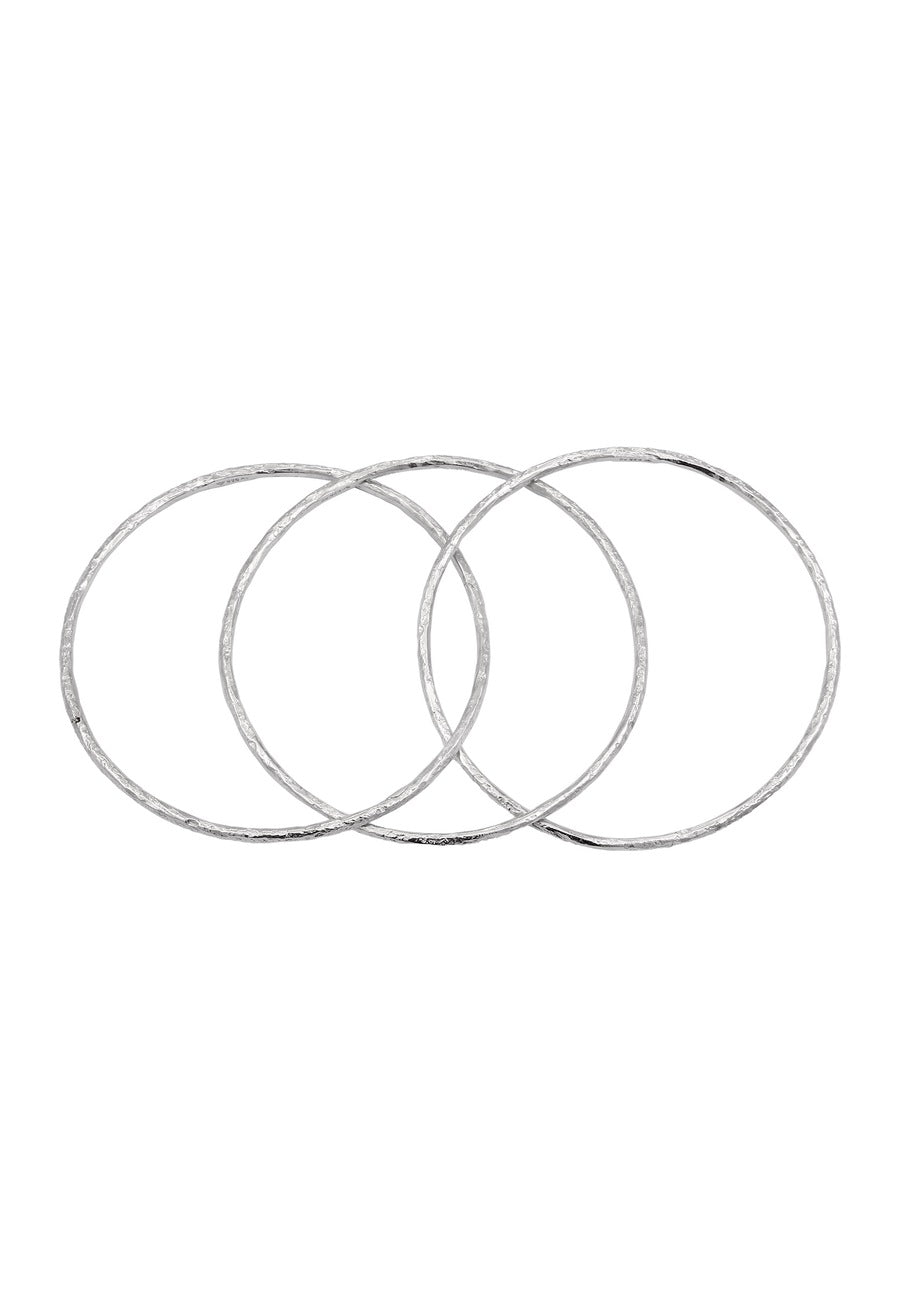 Armreif Dreifach 925 Sterling Silber